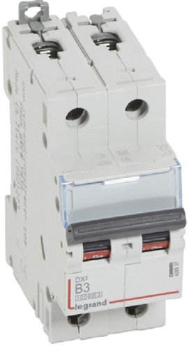 Выключатель автоматический Legrand DX3-E 10000 2п 3А B 16кА фото Выключатель автоматический Legrand DX3-E 10000 2п 3А B 16кА картинка